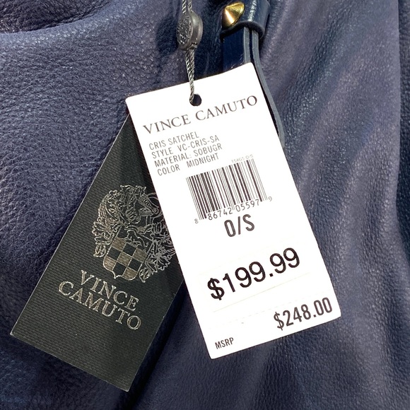 VINCE CAMUTO | Cris Satchel | Midnight | NWT - Picture 8 of 14
